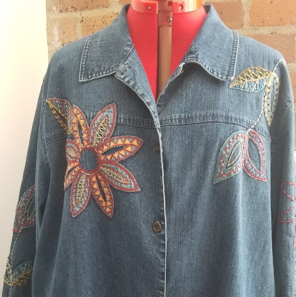 alfred dunner denim jacket